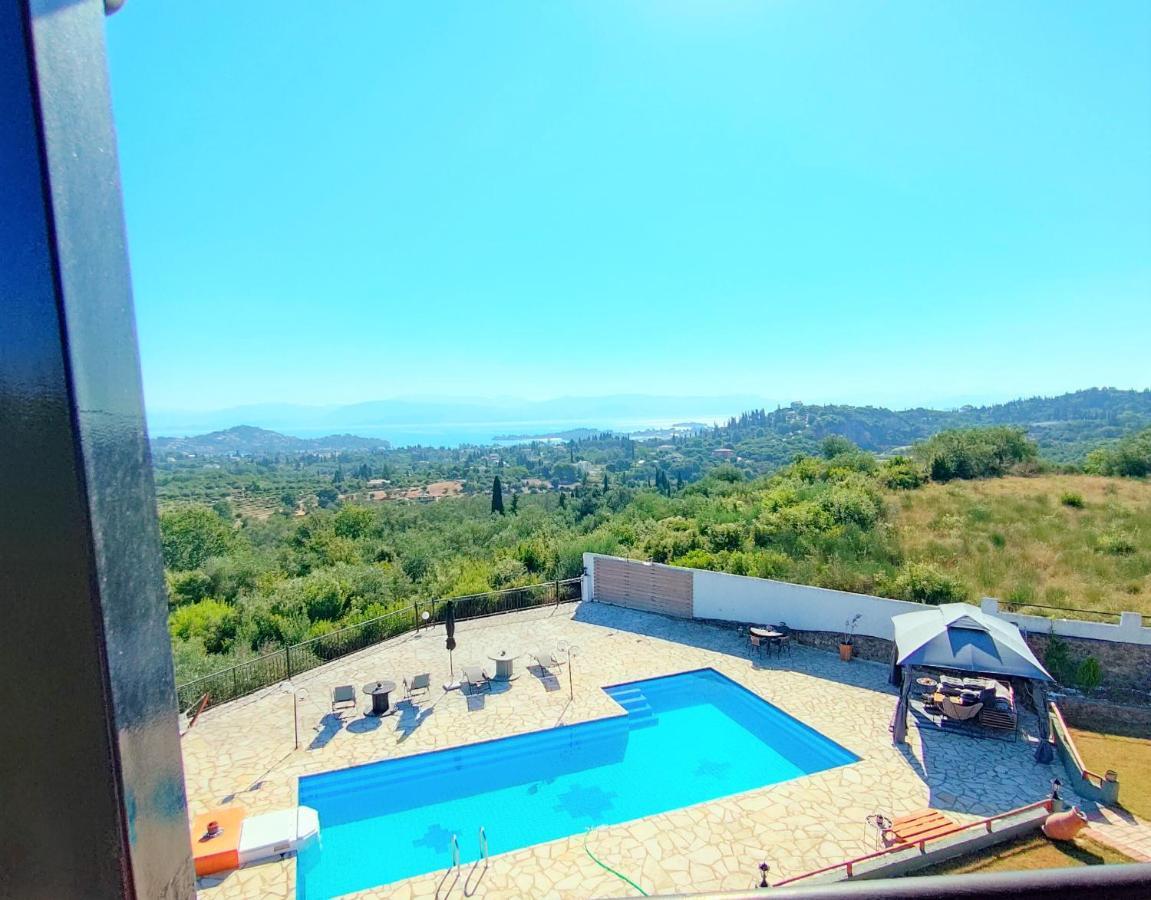 Appartamento Heaven House With Pool Gouvia Esterno foto