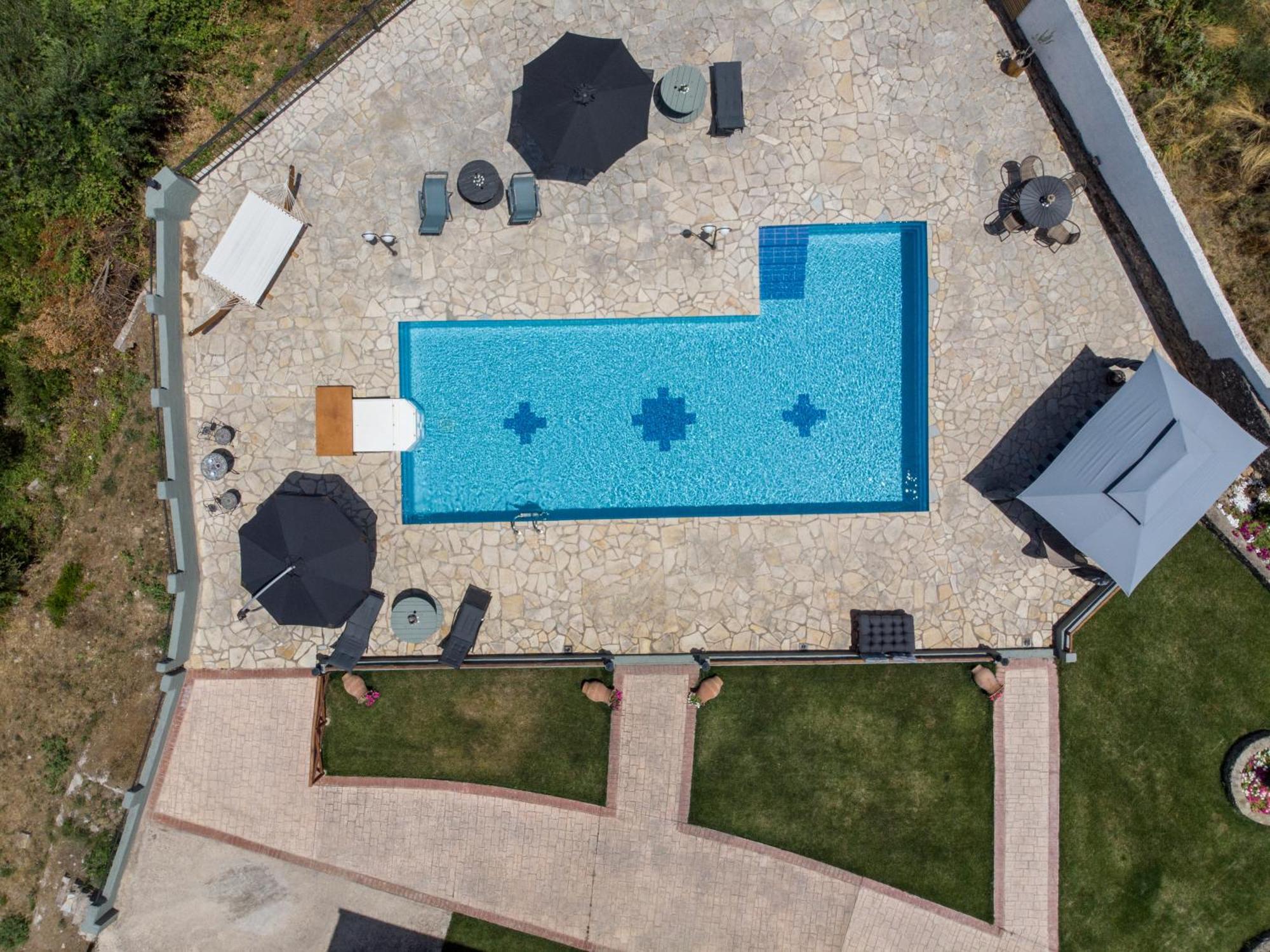 Appartamento Heaven House With Pool Gouvia Esterno foto